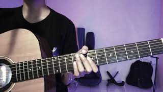 Rex Orange County - Pluto projector (Guitar chord tutorial)