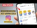 CARA UBAH CATATAN INSTAGRAM MENJADI WARNA GOLD EMAS ⚡FITUR TERBARU 2024