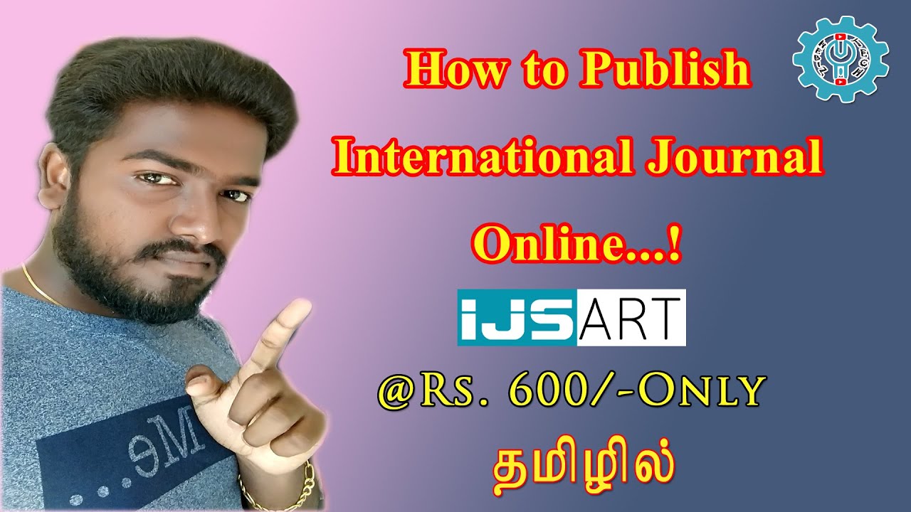 How To Publish Journal Paper Online | IJSART | Easy Way To Get ...