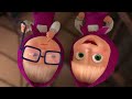 masha and the bear 👱‍♀️👩 two much episode 36 👩👱‍♀️ cartoon for kids of all ages 🎬