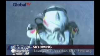 Baumgartner Pecahkan Rekor Skydiving