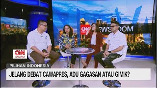 Jelang Debat Cawapres, Adu Gagasan atau Gimik?