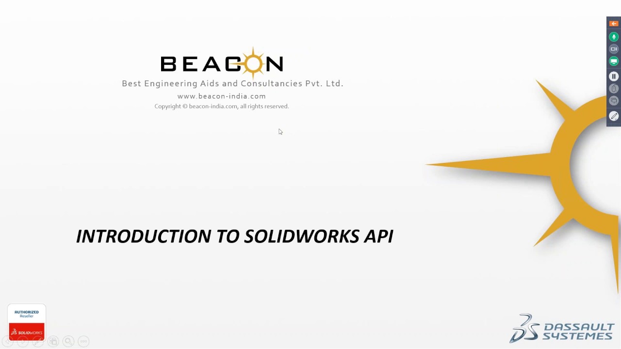 Introduction To Solidworks Api Youtube