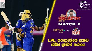 අවිශ්ක සහ තිසර තියපු අමුතු record එක | #LPL 2021 - Match 7: Cricketry