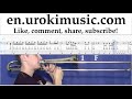 Trombone lessons Imagine Dragons - Natural Sheet Music Tutorial um-ih352