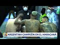 Messi, Neymar y Paredes y una charla post final