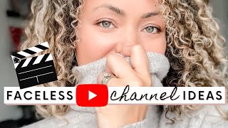 10 YouTube Channel Ideas WITHOUT Showing Your Face | FACELESS YouTube Niche Ideas