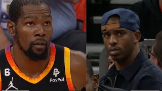 KD \u0026 SUNS BOOED OFF COURT! CP3 IN TEARS! \