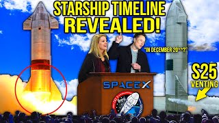 NEW SpaceX Orbital Timeline Flight Update! Space X Starship Prototype Testing Looking Great!