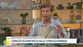 Smak av umami – mästerkocken Adam gör fredagsmat | Nyhetsmorgon | TV4 \u0026 TV4 Play