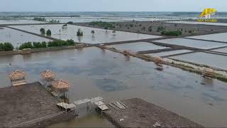 Suasana Taman Tambak Jalur 13 Muara Sugihan, Banyuasin || Alex Project