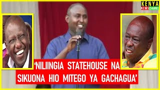 FUNNY Junet Mohamed makes fun of Gachagua in front of Ruto today at Siaya