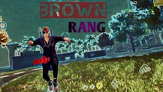Brown Rang Love status | free fire song status | free fire status video | ff status |toxic97