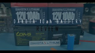 Dakota 12v, 10Ah LiFeP04 Battery Review