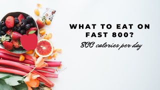 What to eat on Fast 800  | What I eat in a day, 800 calories a day | Intermittent fasting