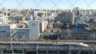 202301280931東京田端住宿房間欣賞高鐵