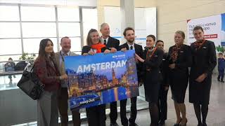 🔴LIVE - Përurohet fluturimi i parë për Amsterdam nga Aeroporti i Prishtinës