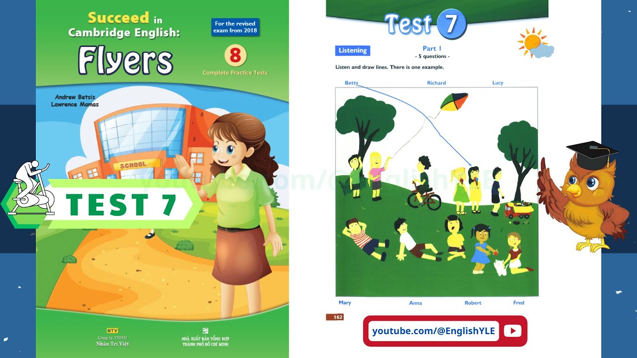 Flyers 8 Complete Practice Tests 7 Succeed Listening Test 7 дђгѓp гѓn