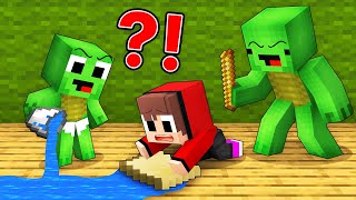 Poor Baby JJ Life - Sad Story - Maizen Minecraft Animation