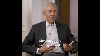 President Barack Obama: Just learn how to get stuff done