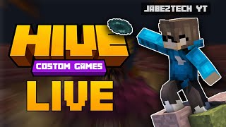 Playing MINECRAFT HIVE with VIEWERS (HIVE CS and PARTY) Road to 1k Subs