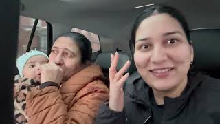 Canada 🇨🇦 to India 🇮🇳 Airport vlog | 3 mahine bad mummy chli gayi india vpas😓| Emotional vlog❤️