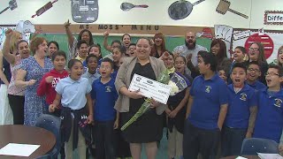 Dr. Elba Gebara honored at Riverside Elementary School