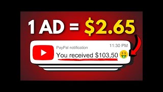 Earn $2.65 per Video Ad Watched 🤑 – Learn How to Make Money Online!