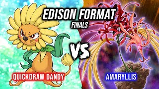 Yu-Gi-Oh! Edison Format Finals: Quickdraw Dandy Vs Amaryllis