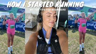 HOW TO START RUNNING | How I ran a half marathon | Tips for beginners | Running motivation