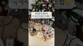 겨울 꿀조합! 따뜻하면서 귀여운 곰돌이 수면잠옷 요기서🐻 #잠옷 #겨울나기