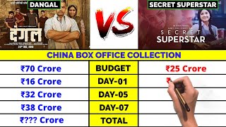 Dangal vs Secret Superstar Box Office Collection, China Day Wise Collection, Worldwide Collection