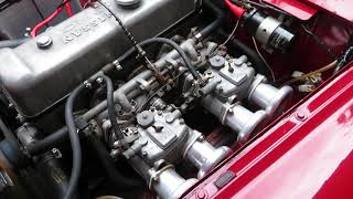 DATSUNフェアレディSR311　U20エンジン動画by旧車のFLEX