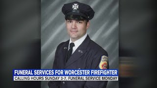 Funeral arrangements set for fallen Worcester firefighter