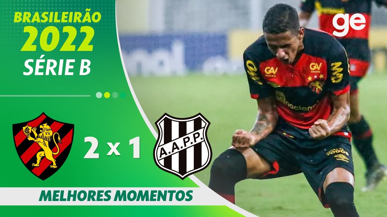 SPORT 2 X 1 PONTE PRETA| MELHORES MOMENTOS | 10ª RODADA BRASILEIRÃO ...