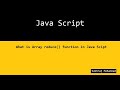 #8 Array reduce() function in Java Script in Hindi | Sukhraj