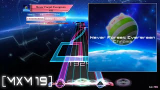 【K-Shoot MANIA】Never Forget Evergreen / 黒魔 [MXM 19]【創作譜面】