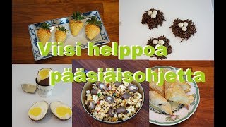 Viisi helppoa pääsiäisreseptiä