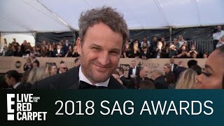 Jason Clarke Feels "Good" About "Mudbound" at SAG Awards | E! Red Carpet & Award Shows