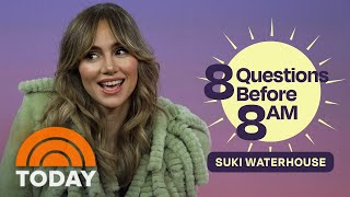 Suki Waterhouse on new album, baby with Robert Pattinson \u0026 opening for Taylor Swift | 8 Before 8