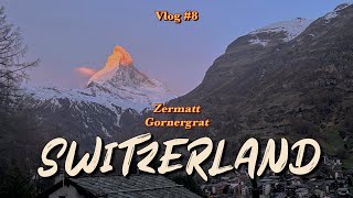 ep.8) 황금 호른까진 욕심일까요..?🌞 | 마테호른/체르마트/고르너그라트 [🇨🇭스위스만 2주 신혼여행]