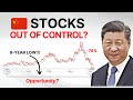 Chinese Stocks Got Murdered! Generational Buying Opportunity? Or Falling Knife? (China Stocks 2023)