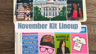 November Kit Lineup ft. @SugarPopFizz @lynnerdesigns, Cafe with Ana & more! | Kaseyplans