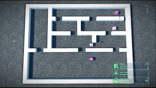 Project Spark: A* pathfinding test 1
