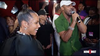 Alicia Keys - Cham at Swizz Beatz birthday Extravaganza : Ghetto Story