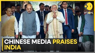 Chinese media praises India's economic growth, foreign policy under PM Modi | WION