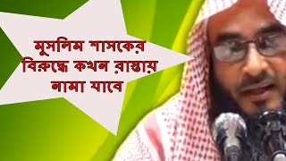 মুসলিম শাসকের বিরুদ্ধে কখন রাস্তায় নামা যাবে || শায়খ মতিউর রহমান মাদানী || Motiur Rahman Madani