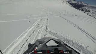 Jones Pass Snowmobiling 2022