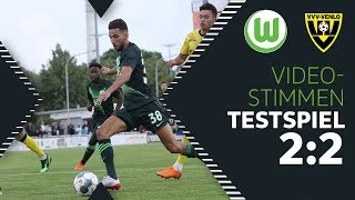 "Ungewohnte Position" | Testspiel-Stimmen | VfL Wolfsburg - VVV Venlo 2:2