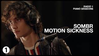 sombr - Motion Sickness (by Phoebe Bridgers) | Radio 1 Piano Sessions